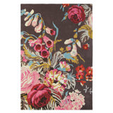 Wool Floral Area Rug