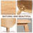 Brittnae Oak Solid Wood Dining Table-229582523