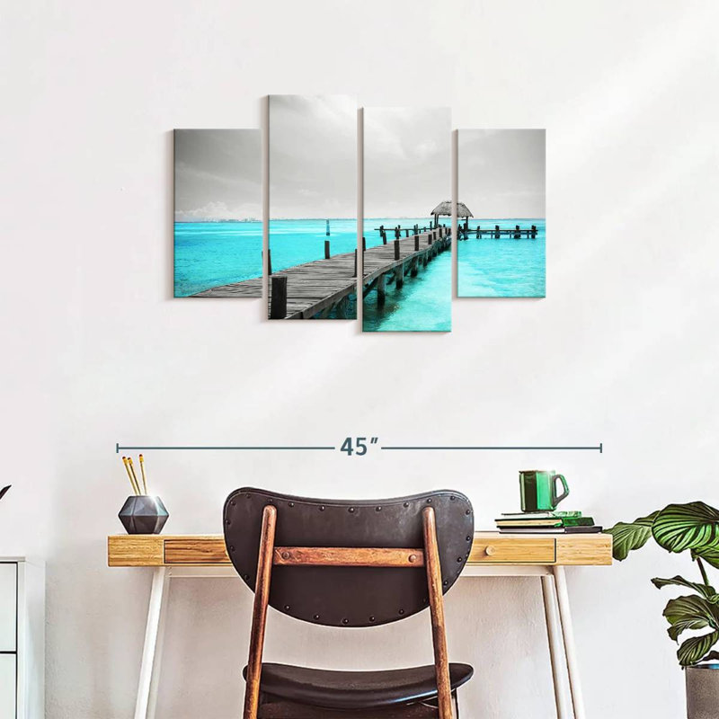 Ensemble 4 pièces Pop Isla Mujeres, H 36 po x l 22 po x P 1 po