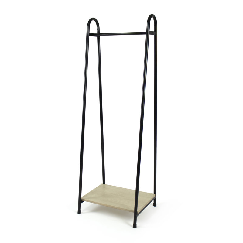 Elbern 20'' Industrial Pipe Clothing Rack