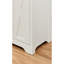 Buffet de 68 po de hauteur pour espace de vie, unité de rangement multifonctionnelle, blanc, chambre à coucher, bureau, console de 66 po, L 23,7 po x l 15,0 po H buffet blanc de pièce de 68 po de hauteur, l 23,7 po de largeur et 15 po de hauteur