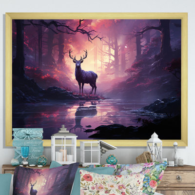 " Deer Whispering Mist II "