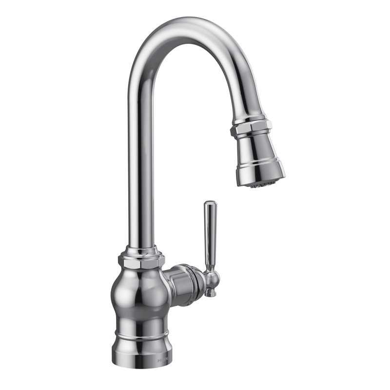 Paterson One-Handle Bar Faucet with Power Clean, Chrome