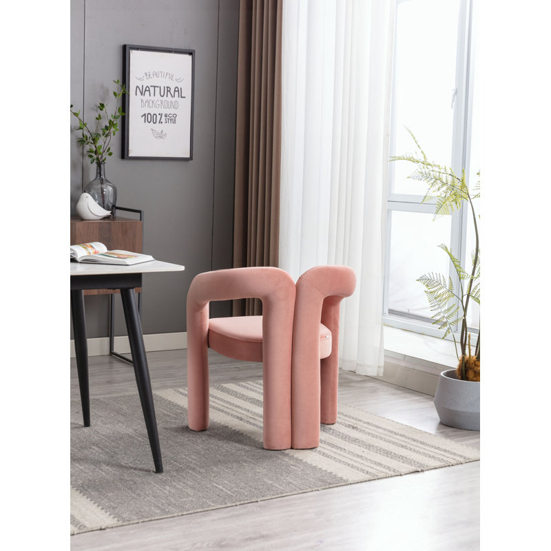 Ensemble de 2 fauteuils pour salon, Rose