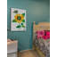 Butterfly and Sunflower - Painting on Canvas-744767658