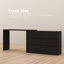 Commode double 6 tiroirs l 51,2 po Ameyaa-536827649