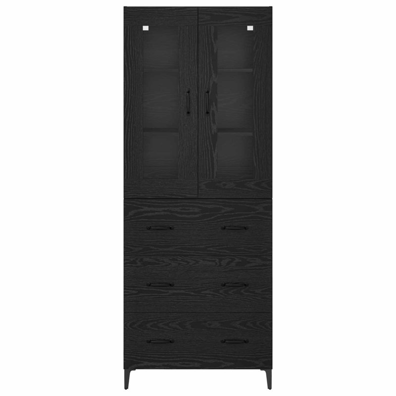 69.5cm Sideboard, Black Oak