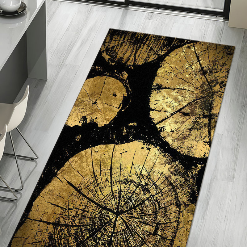 Tapis à poils doux exquis à motif floral parfait pour rehausser le confort et le style de votre espace de vie