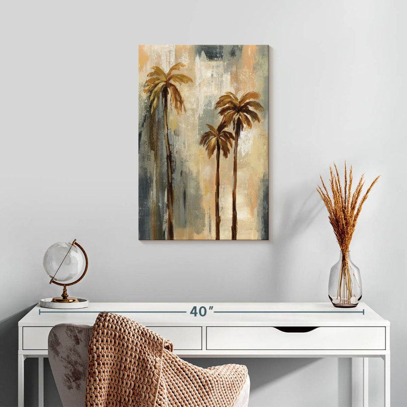 Harnek Slender Palm Trees I, 24" H x 16" W