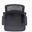 Fauteuil de bureau ergonomique en filet mobili, noir