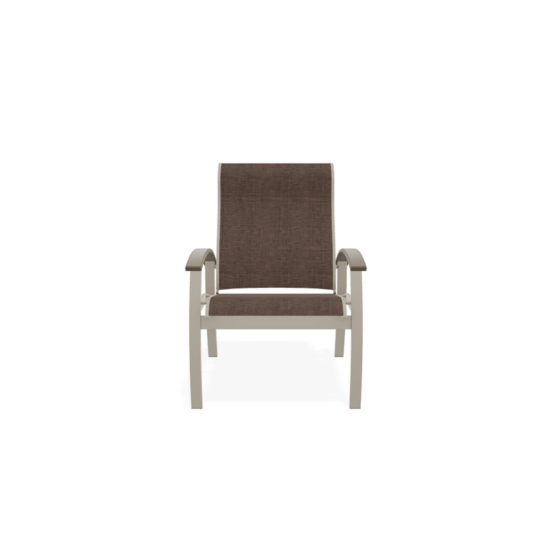 Chaise de patio Askar, Désert, Moka Sunbrella®, Désert texturé