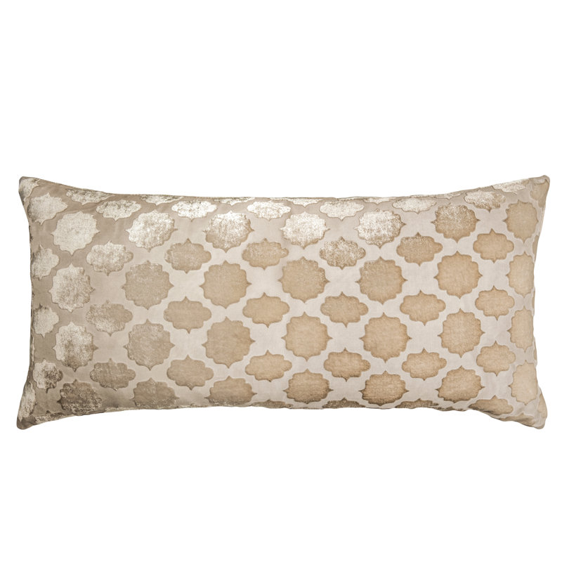 Lumbar Pillow Cover & Insert, Wildberry, 14" x 20", Down