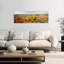 Aerial View Of A Landscape Delaware River Washington Crossing Bucks County Pennsylvania USA by John McGrail - Wrapped Canvas Panoramic Print-188398266