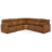 Gretel Leather L-Shaped Sectional