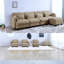 Canapé modulaire modulaire en chenille Camel