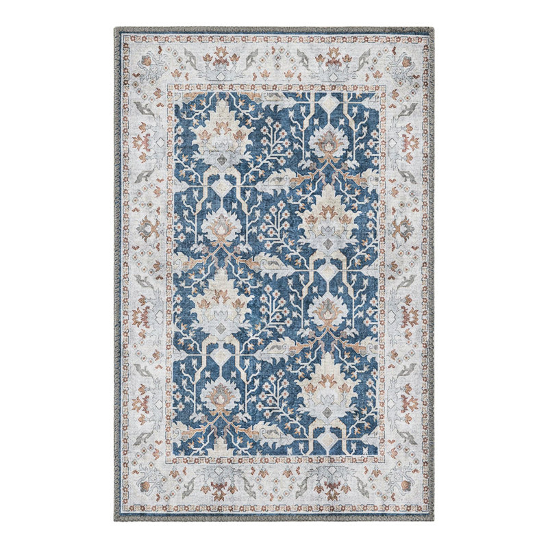 Mochnick Performance Chenille Floral Indoor Rug, Rectangle 2' x 3'1"