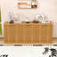 Buffet élégant à 6 portes avec rangement durable et fabrication durable-278334117