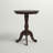 Classic Black 30" Round Pedestal Bar Table with Space-Saving Design-2129220068