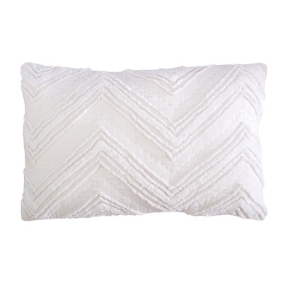 Candlewick Dove Embroidered Pillow