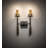 Castilla Steel Candle Wall Light