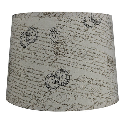 Linen Drum Lamp Shade ( Spider )