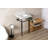 Kingston Brass Edwardian 19-Inch Carrara Marble Console Sink with Brass Legs (8-Inch, 3-Hole)-125783086-125783085