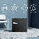 Portable 1.2 Cubic Feet  Upright Freezer with Adjustable Temperature Controls