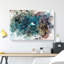 Hammerhead Shark In Abstract - Wrapped Canvas-55309942