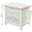 Brannan 38cm W Wood Bedside Table