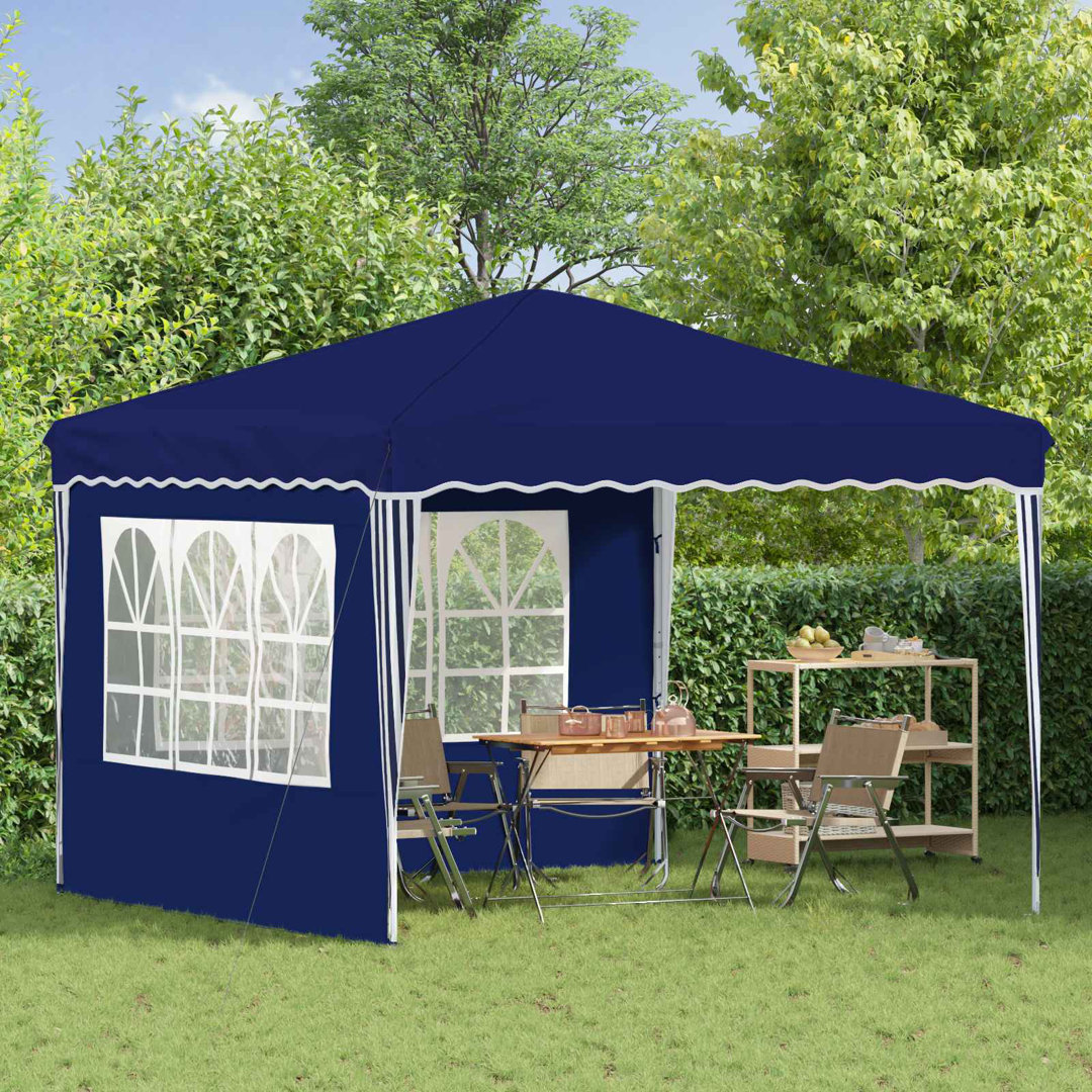 Vidaxl Pop-Up Party Tent Oxford Fabric Canopy Event Shelter Outdoor Gazebo
