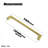 7 3/5 '' Hole Pitch Classic&Versatile Furniture Handle-Dark Brushed Brass-114111871-105968456