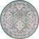 Shawna Tiled Southwestern Performance Blue Area Rug