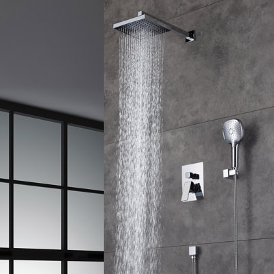 Système de douche complet avec valve brute