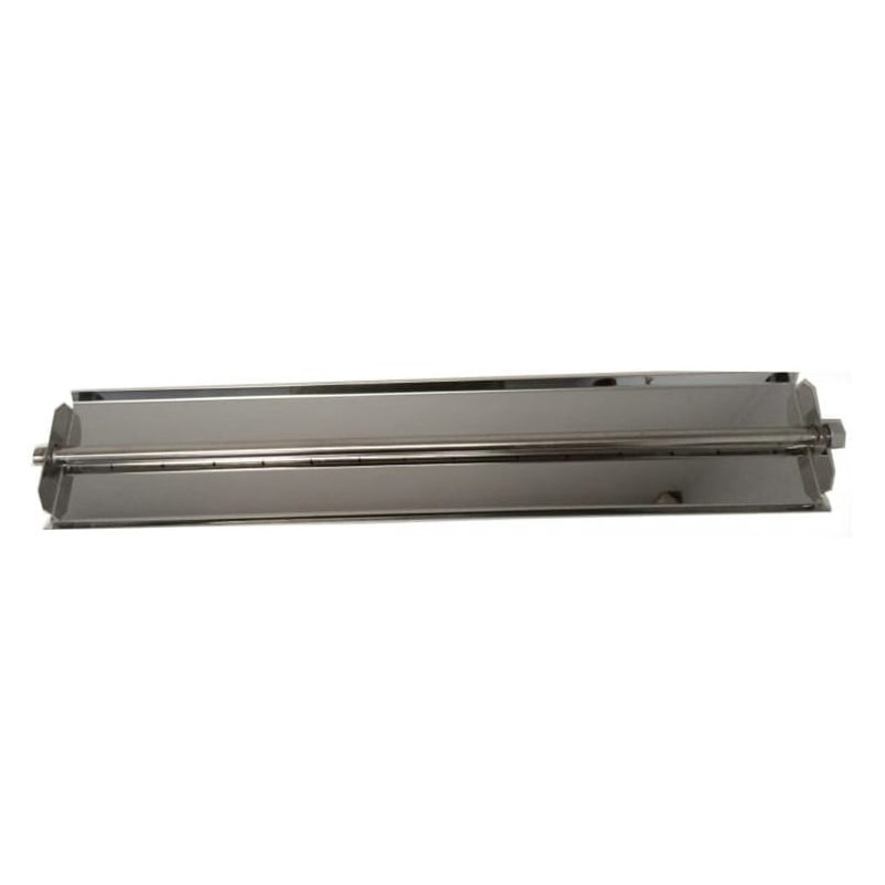 Brûleur pour foyer d’extérieur, Acier inoxydable, H 30 po x l 6 po x P 1,63 po