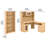 Shelonda 3 Piece Computer Desk Office Set-1574741594