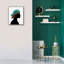  «Oh Happy Day F» par Jean Plout, art mural sur toile, 20 po x 24 po