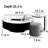 Luxe Slate Coffee Table Set