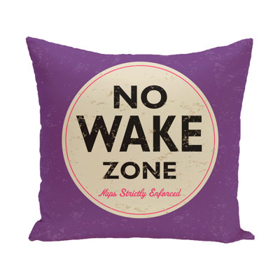 Housse de coussin et insert carré Surf Surf, Sand & Sea Nap Zone