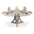 Casual Oak Round Dining Table-114022744-114022742