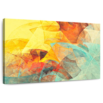 Avery Sunrise Colors Abstract