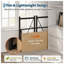 MDF Iron Writing Desk-1489548344