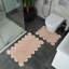 Two Piece Scalloped Bath Mat Set-739478719