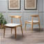 Ensemble de 2 chaises de salle à manger en bois d'hévéa avec dossier ergonomique et coussins de confort-1428016228-1428016226