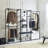 Walk-In Storage - Wear And Tear With Metal Frame Closet Five Shelves Frame, Extra Deep Storage, Water & Heat , Stain Scratch E0 Board, 2X Thicker , Modular Assembly