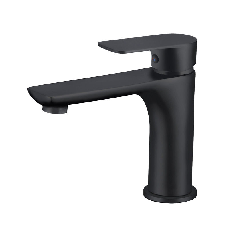 Robinet pour salle de bain à poignée simple DAX, Noir, noir, noir, noir