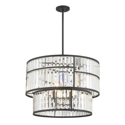 Luminaire suspendu tambour 5 lumières