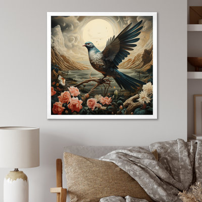 «Vintage Dove Sunset Flight - Dove», art mural