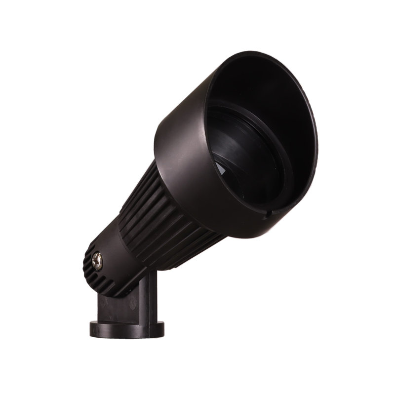 Projecteur basse tension, 6 W, Noir