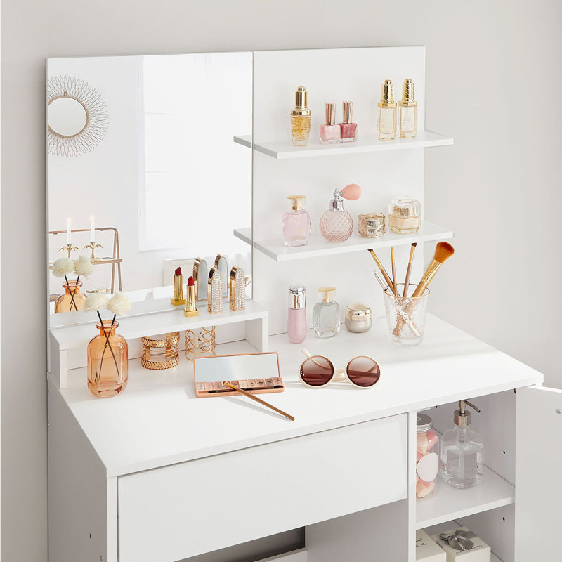 Jazimine Dressing Table with Mirror