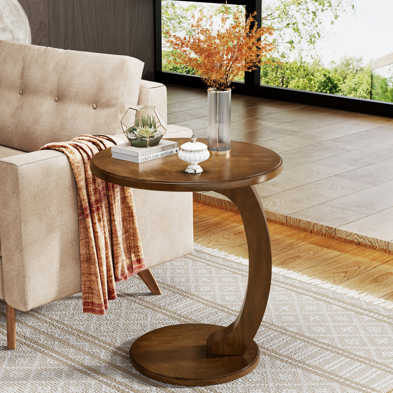 Suzue End Table Set, Walnut